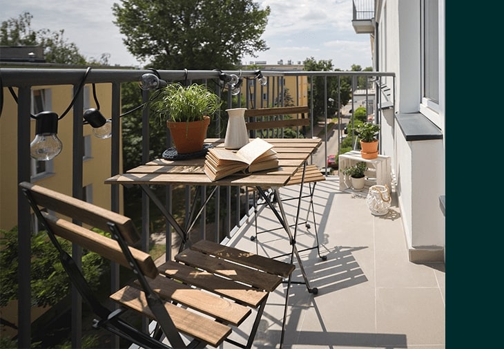 Quel mobilier pour une terrasse filante ?