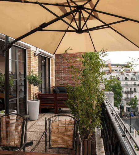 Travaux de rénovation d'un balcon à Neuilly Sur Seine par Atelier Sésame